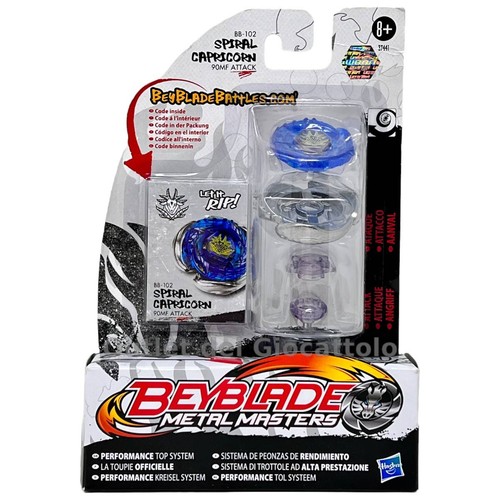 Hasbro trottola beyblade metal - hasbro,
