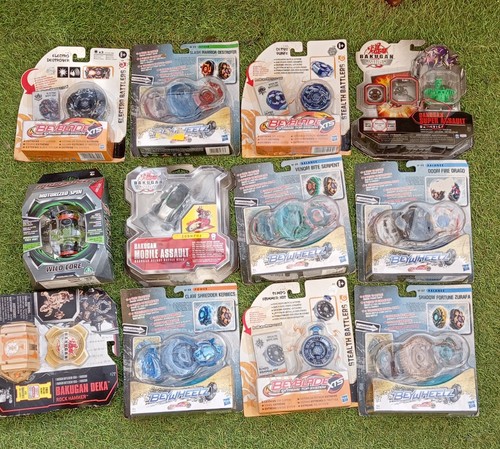 Lot jeux beyblade - 12, metal