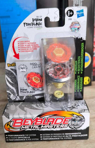 Beyblade metal masters burn - beyblade,